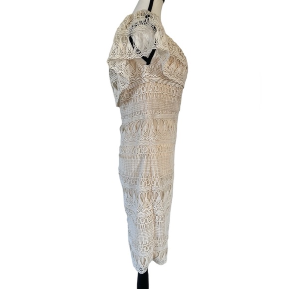 Champagne and Strawberry - Crotchet Dress - Picture 2 of 11